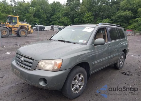 2006 Toyota Highlander V6 из США, поврежденный, VIN JTEDP21AX60107982
